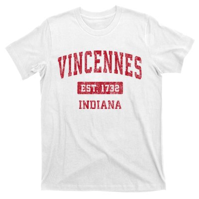 Vincennes Indiana In Vintage Sports T-Shirt