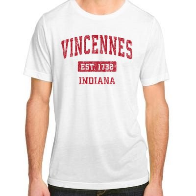 Vincennes Indiana In Vintage Sports Adult ChromaSoft Performance T-Shirt