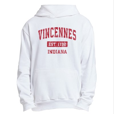 Vincennes Indiana In Vintage Sports Urban Pullover Hoodie