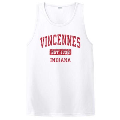 Vincennes Indiana In Vintage Sports PosiCharge Competitor Tank