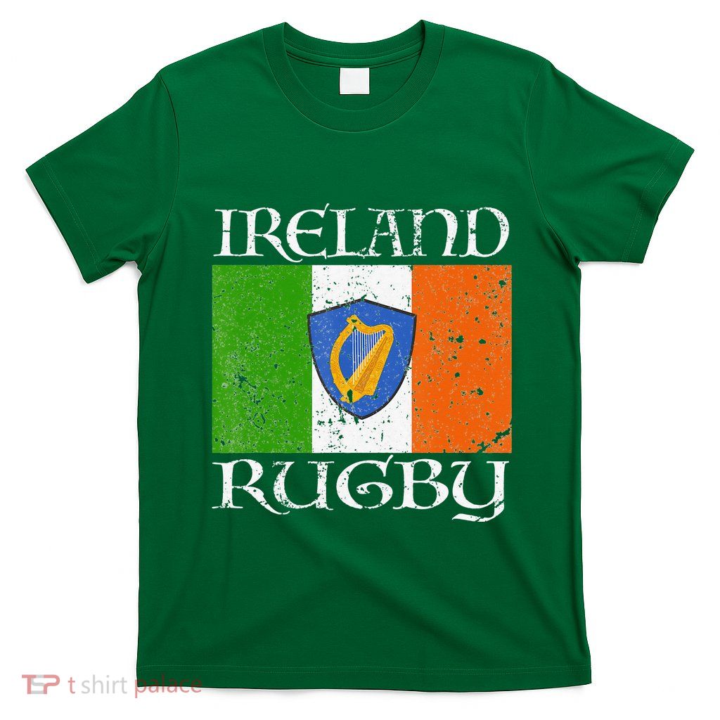 Vintage Ireland Irish Flag Green St. Patrick's Day T-Shirt