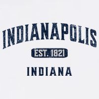 Visit Indianapolis Indiana Vintage Athletic Souvenir Womens Tank Top
