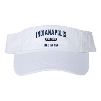 Visit Indianapolis Indiana Vintage Athletic Souvenir Visor