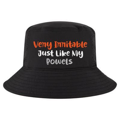Very Irritable Just Like My Bowels Cool Comfort Performance Bucket Hat