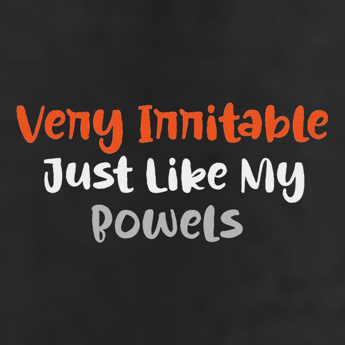 Very Irritable Just Like My Bowels Golf Towel