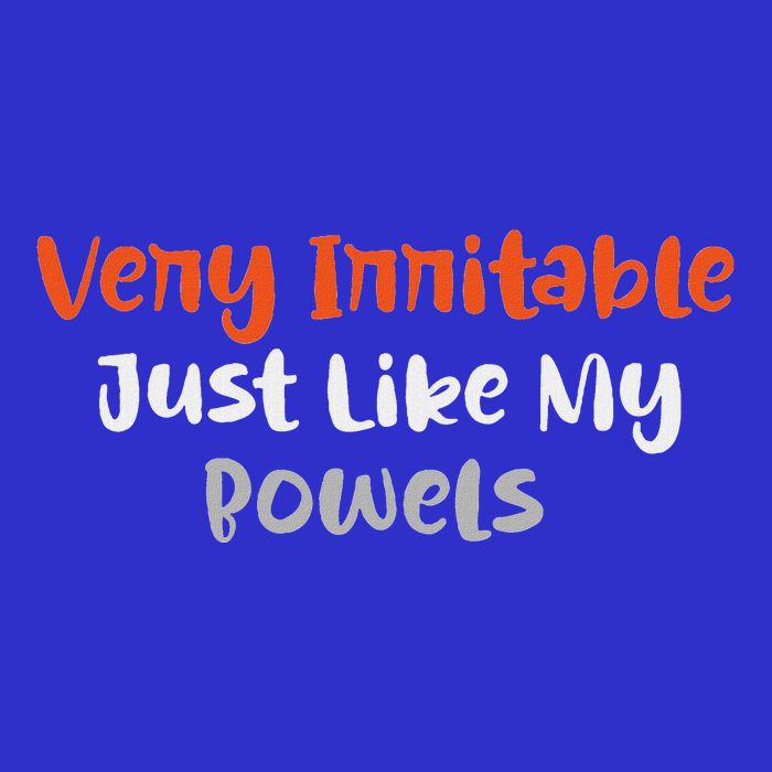 Very Irritable Just Like My Bowels 16 in Basic Backpack
