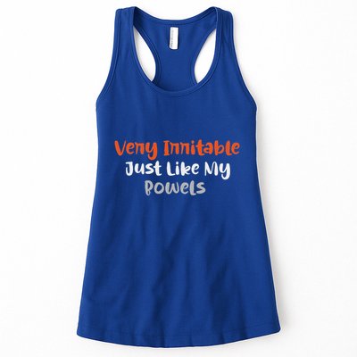 Very Irritable Just Like My Bowels Womens Tank Top