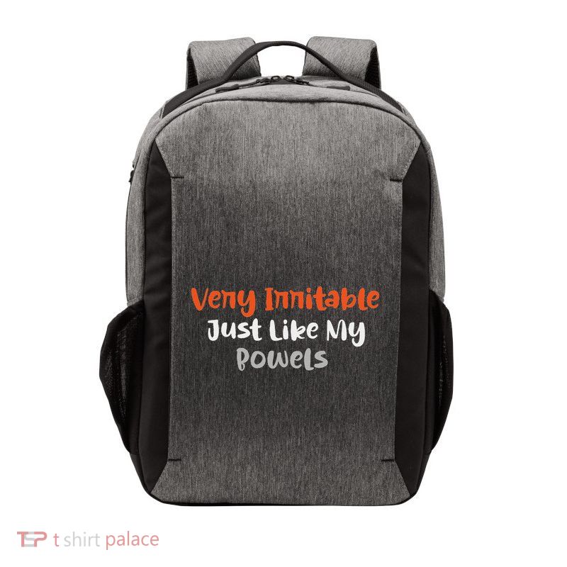 Very Irritable Just Like My Bowels Vector Backpack