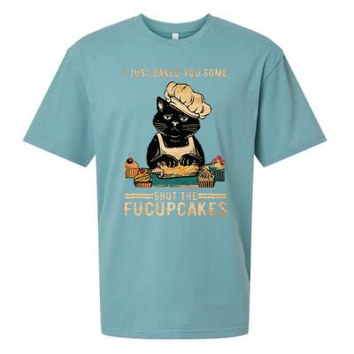 Vintage I Just Baked You Some Shut The Fucupcakes Sueded Cloud Jersey T-Shirt