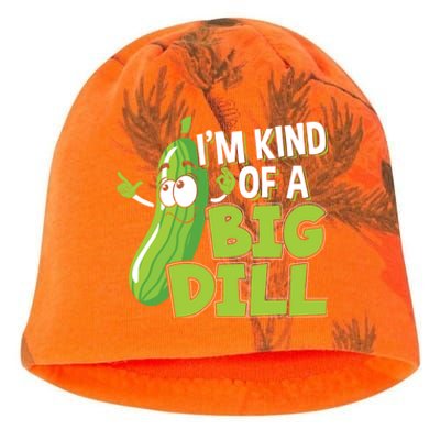 Vegan I'm Kind Of A Big Dill Gift Pickle Lover Cute Gift Kati - Camo Knit Beanie