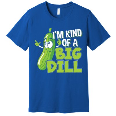 Vegan I'm Kind Of A Big Dill Gift Pickle Lover Cute Gift Premium T-Shirt