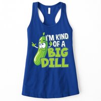 Vegan I'm Kind Of A Big Dill Gift Pickle Lover Cute Gift Womens Tank Top