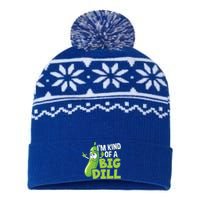 Vegan I'm Kind Of A Big Dill Gift Pickle Lover Cute Gift USA-Made Snowflake Beanie