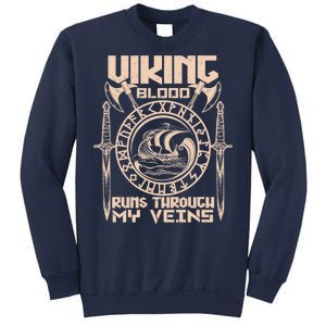 Viking Blood Runs Through My Veins Sweatshirt