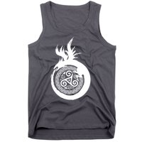 Viking Dragon Celtic Emblem Tank Top