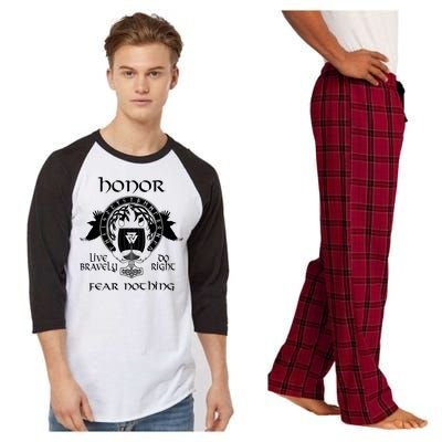 Viking Honor Raglan Sleeve Pajama Set