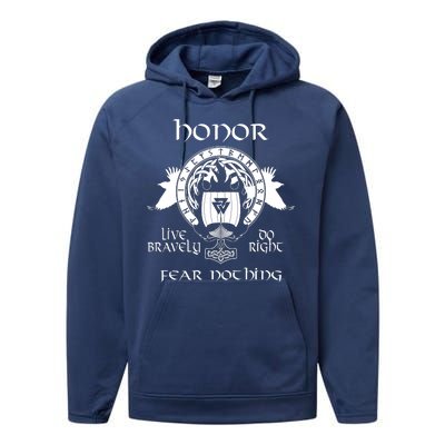 Viking Honor Performance Fleece Hoodie