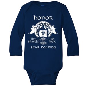 Viking Honor Baby Long Sleeve Bodysuit