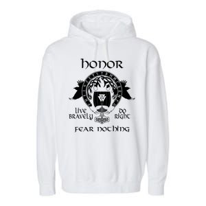 Viking Honor Garment-Dyed Fleece Hoodie