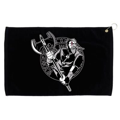 Viking Warrior Weapon Grommeted Golf Towel