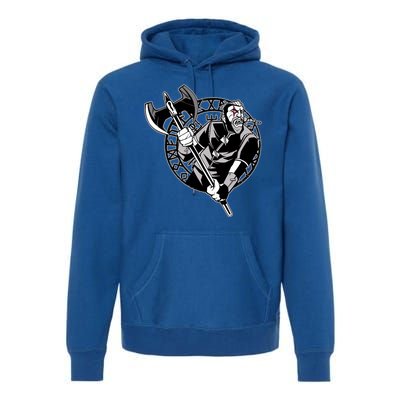 Viking Warrior Weapon Premium Hoodie