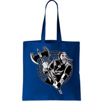 Viking Warrior Weapon Tote Bag