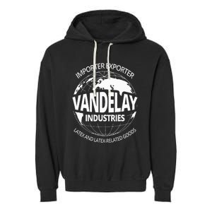 Vandelay Industries Latex Related Goods Novelty Garment-Dyed Fleece Hoodie