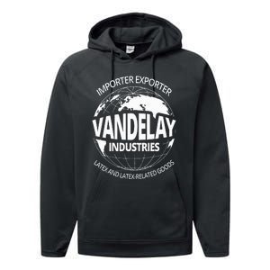 Vandelay Industries Latex Related Goods Novelty Performance Fleece Hoodie