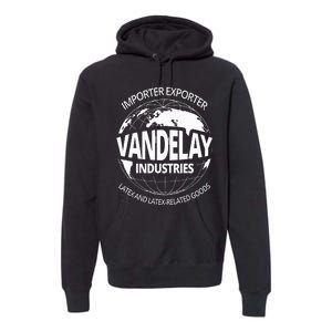 Vandelay Industries Latex Related Goods Novelty Premium Hoodie