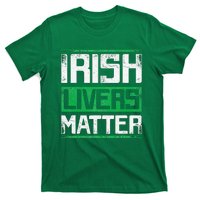 Vintage Irish Livers Matter St Patricks Day T-Shirt