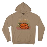 Vintage I Like It Moist Funny Thanksgiving Turkey Xmas Gift Hoodie