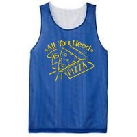 Vintage I Love Pizza Saying All You Need Is Pizza Gift Mesh Reversible Basketball Jersey Tank