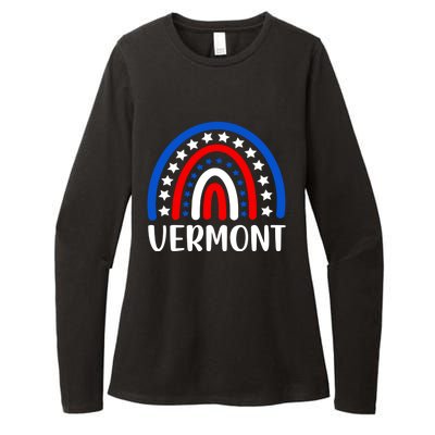 Vermongift I Love Vermont Usa Funny Gift Womens CVC Long Sleeve Shirt