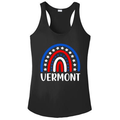 Vermongift I Love Vermont Usa Funny Gift Ladies PosiCharge Competitor Racerback Tank