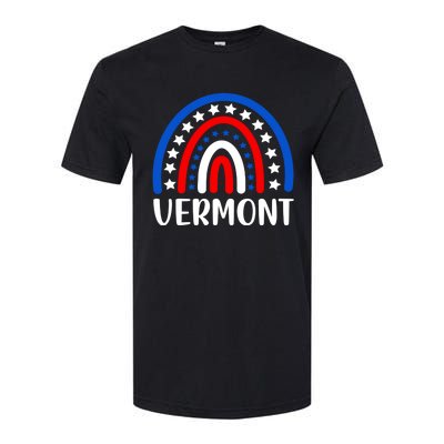 Vermongift I Love Vermont Usa Funny Gift Softstyle CVC T-Shirt