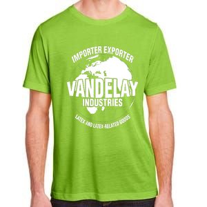 Vandelay Industries Latex Related Goods Funny Adult ChromaSoft Performance T-Shirt