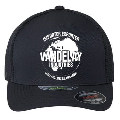 Vandelay Industries Latex Related Goods Funny Flexfit Unipanel Trucker Cap