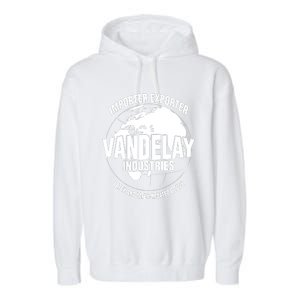 Vandelay Industries Latex Related Goods Funny Garment-Dyed Fleece Hoodie