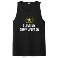 Vintage I Love My Army Veteran PosiCharge Competitor Tank