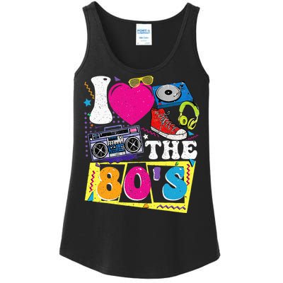 Vintage I Love The 80s I Love The 80s Ladies Essential Tank