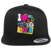 Vintage I Love The 80s I Love The 80s Flatbill Hat