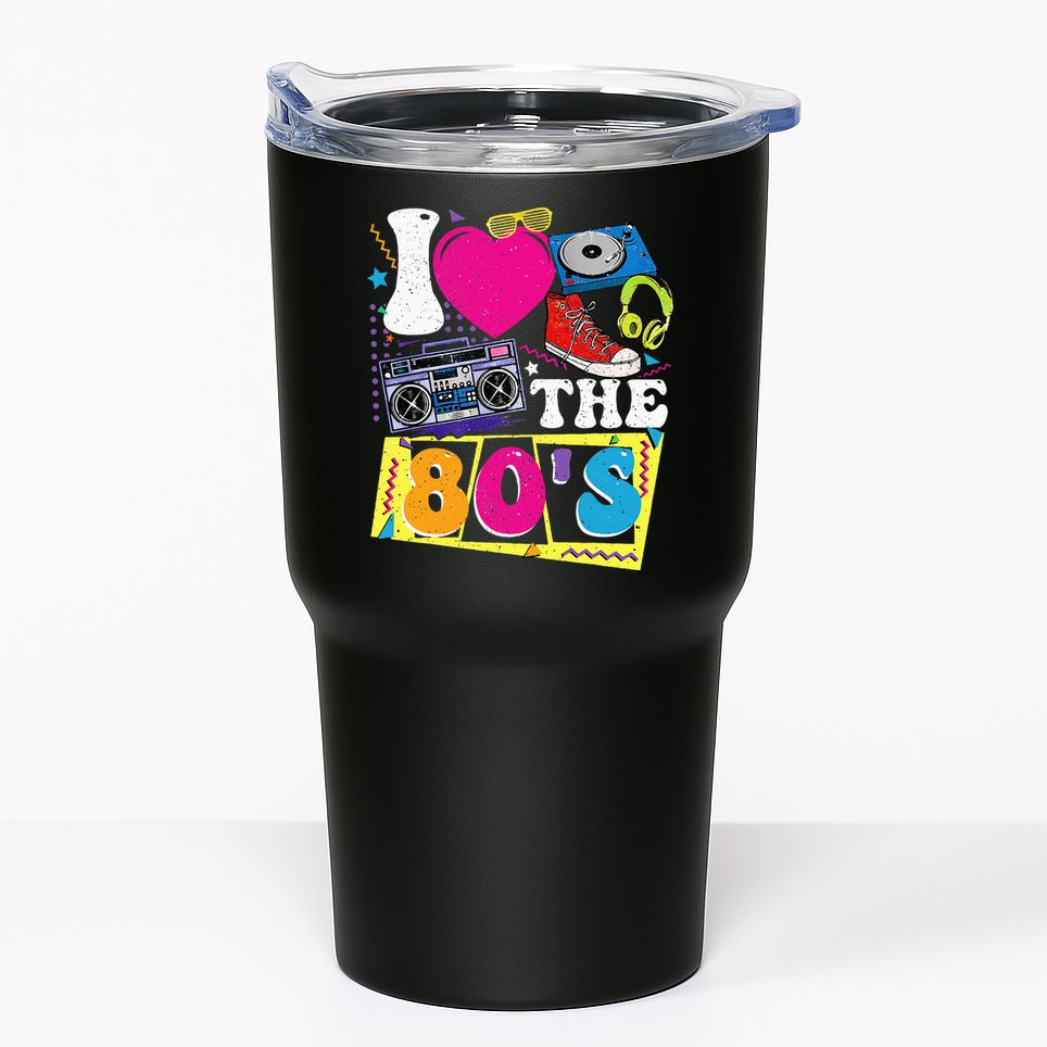 Vintage I Love The 80s I Love The 80s Tumbler