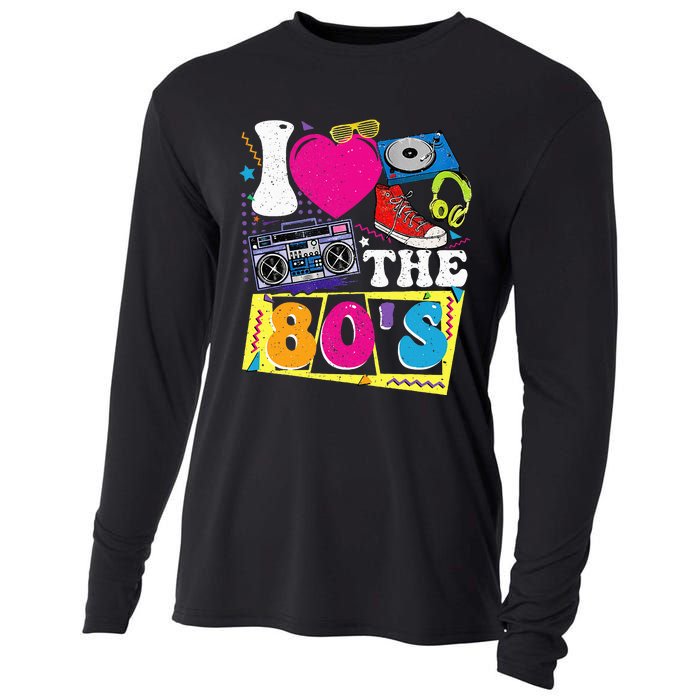 Vintage I Love The 80s I Love The 80s Cooling Performance Long Sleeve Crew