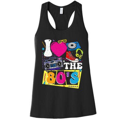 Vintage I Love The 80s I Love The 80s Women's Racerback Tank