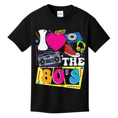 Vintage I Love The 80s I Love The 80s Kids T-Shirt