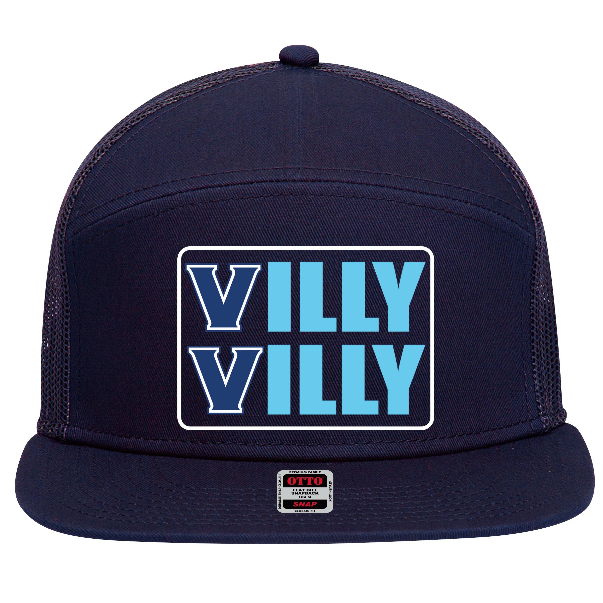 Villanova Villy Villy 7 Panel Mesh Trucker Snapback Hat