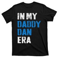 Vintage In My Daddy Dan Era Detroit Game Day Funny Daddy T-Shirt