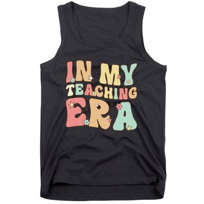 Vintage In My Teaching Era Cool Teacher Appreciation Gifts Tank Top