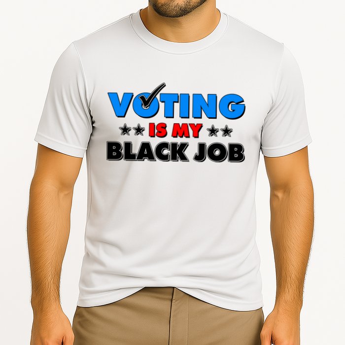 Voting Is My Black Job 2024 Election Performance Shirt