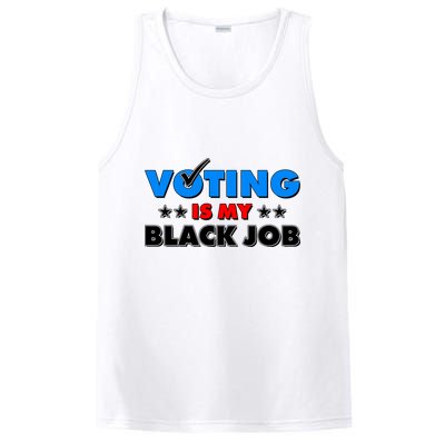 Voting Is My Black Job 2024 Election PosiCharge Competitor Tank